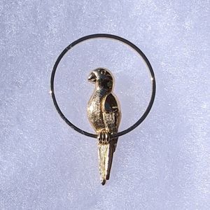 1980 Avon Parrot Lapel Pin